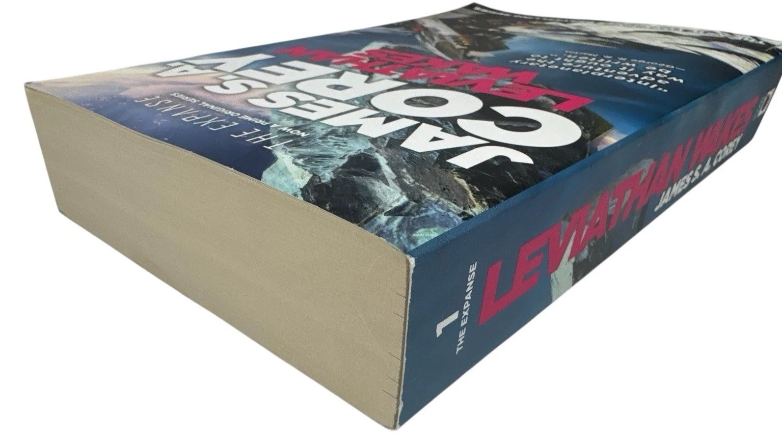 Leviathan Wakes Expanse Series Trade Paperback Book James S A Corey Scifi Space