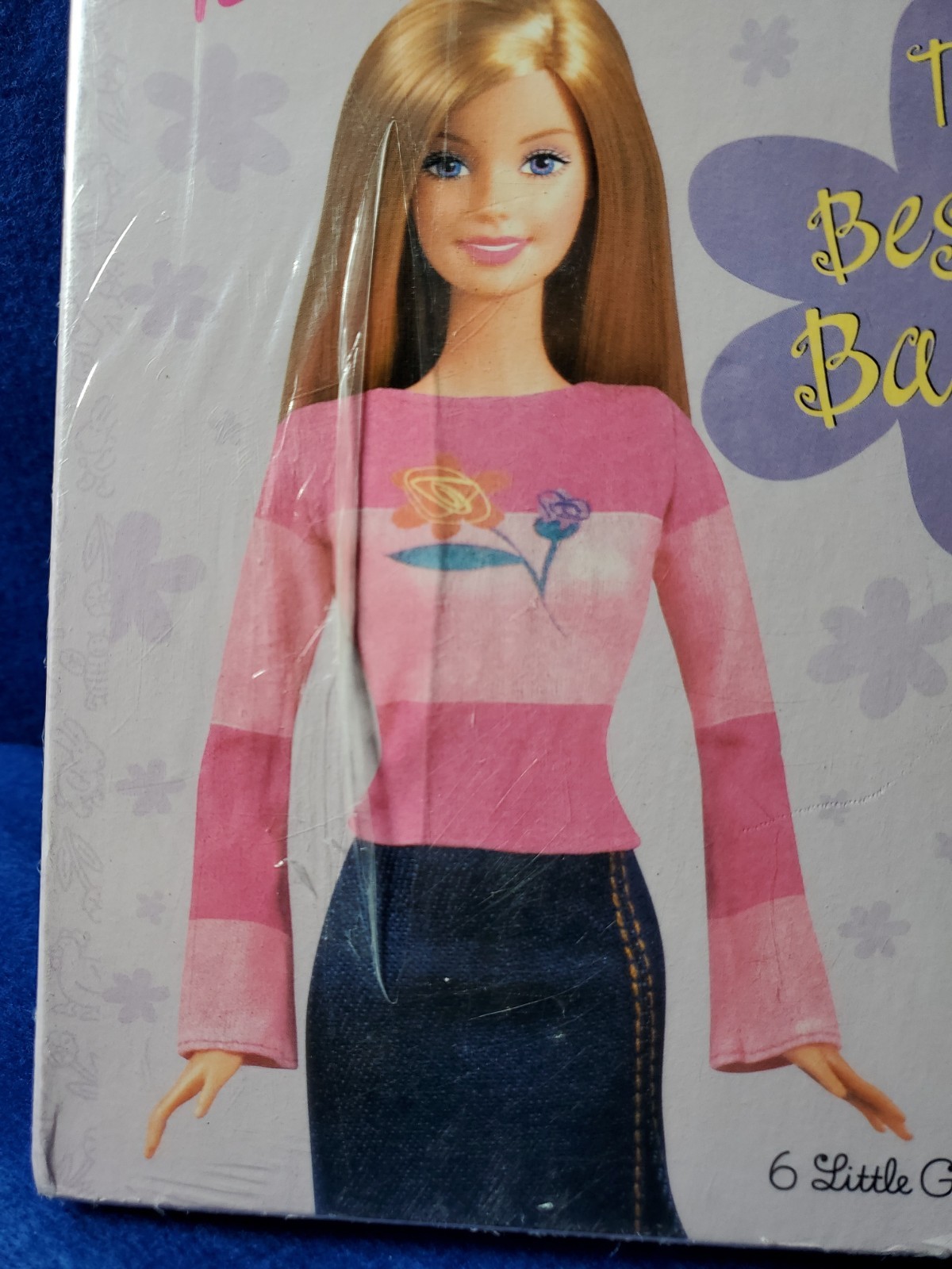 Barbie The Best of Barbie Golden Books 6-Book Box Set New Sealed (Tear in Plasti