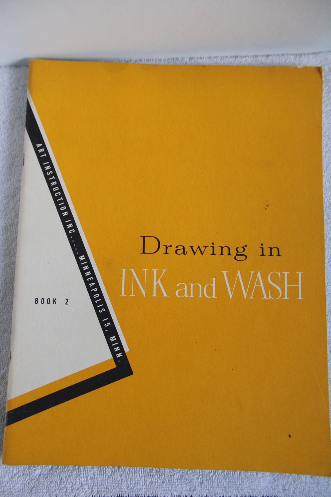 1950s Vintage Art Instruction Inc. Course Books Lot & The Technique of Hy Rubin