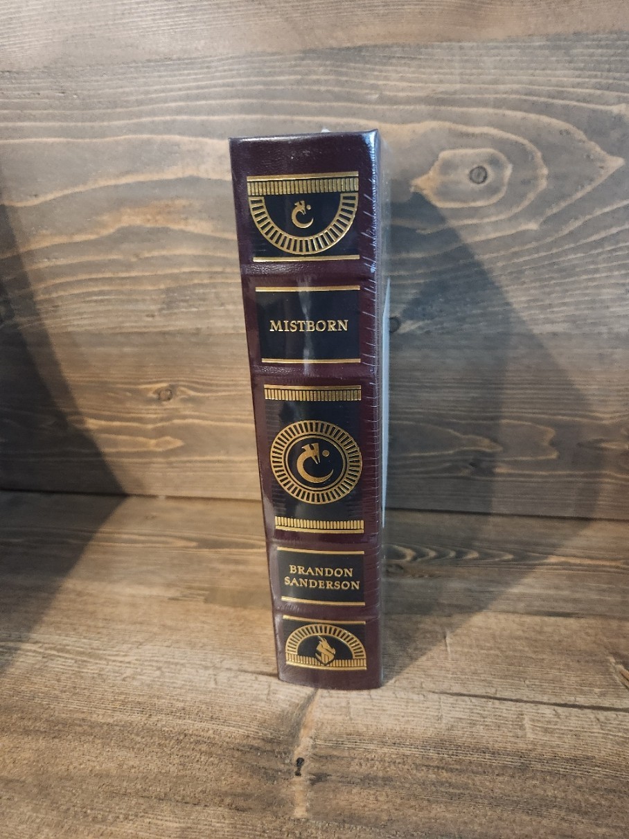 SIGNED And SEALED Mistborn Leatherbound Book Brandon Sanderson Cosmere Final