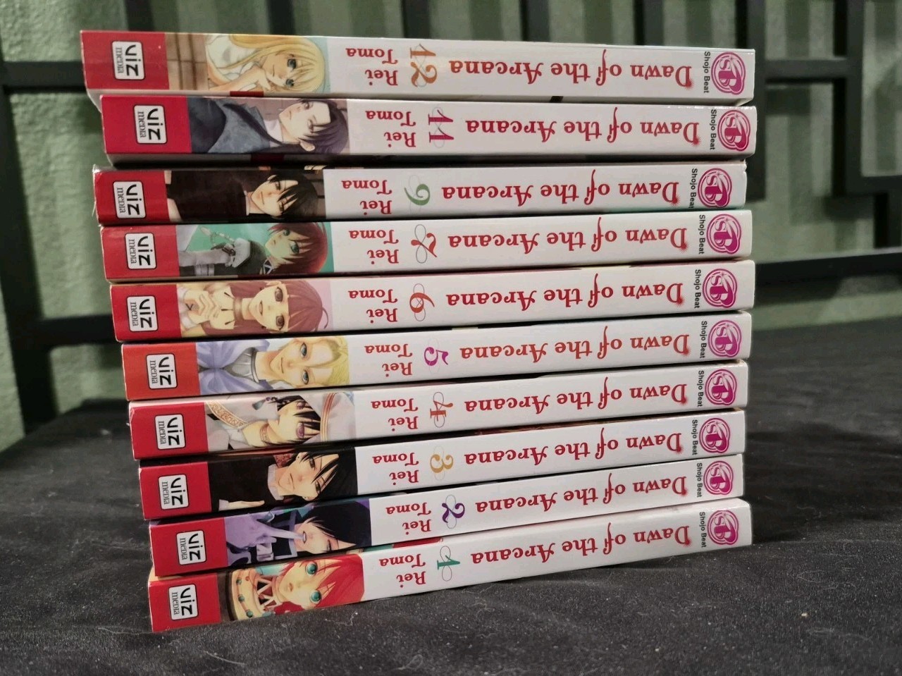 Dawn Of The Arcana English Lot Set Manga 1,2,3,4,5,6,7,9,11,12