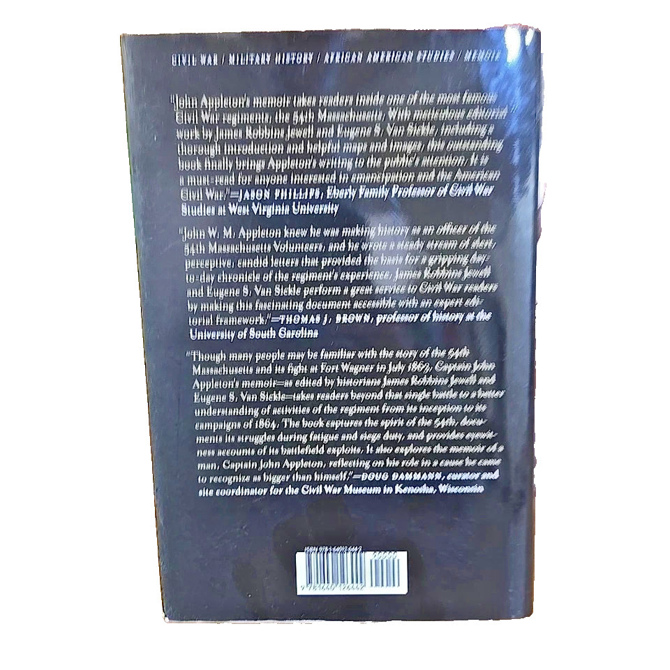 Waging War for Freedom With the 54th Massachusetts NEW HARDBACK Free SHIPPING
