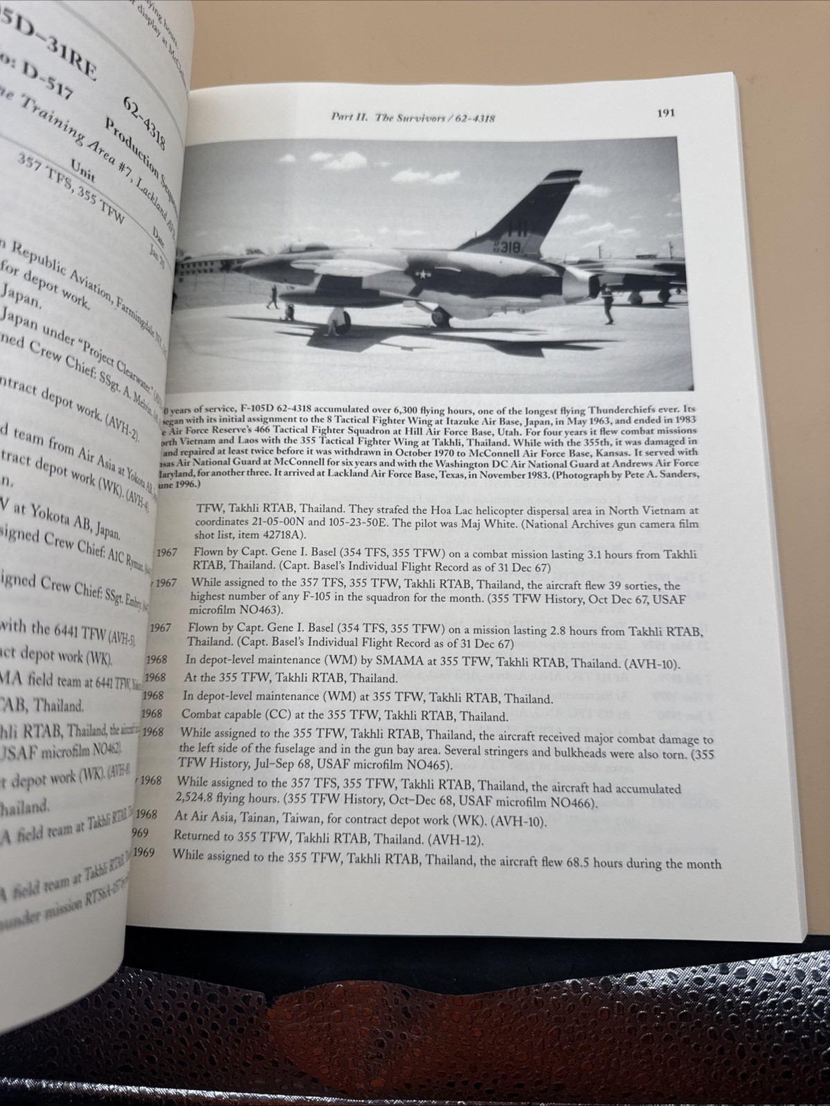 F-105 THUNDERCHIEFS: A 29-YEAR ILLUSTRATED OPERATIONAL HISTORY W Howard Plunkett