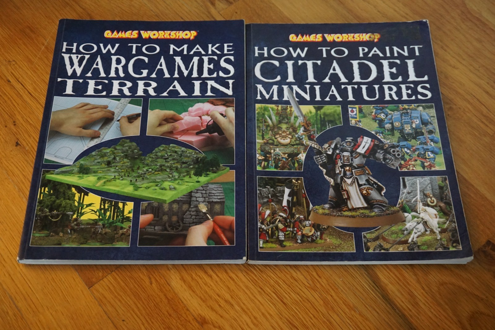 Games Workshop How to Make Wargames Terrain How to Paint Citadel Miniatures
