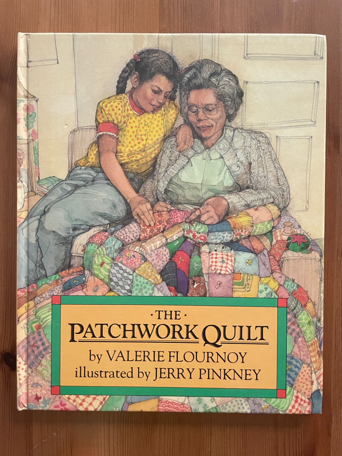 The Patchwork Quilt by Valerie Flournoy & Jerry Pinkney 1st Edition 1985 HB RARE