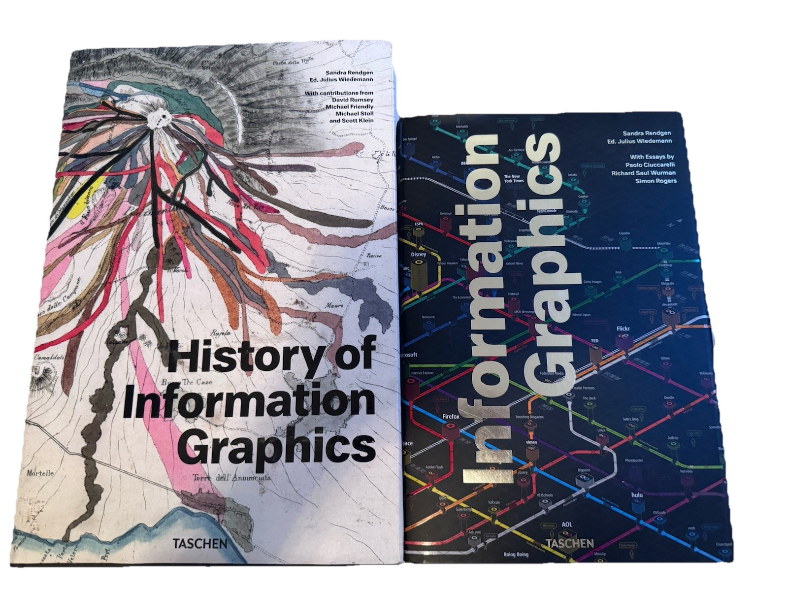 History of Information Graphics and Information Graphics Taschen