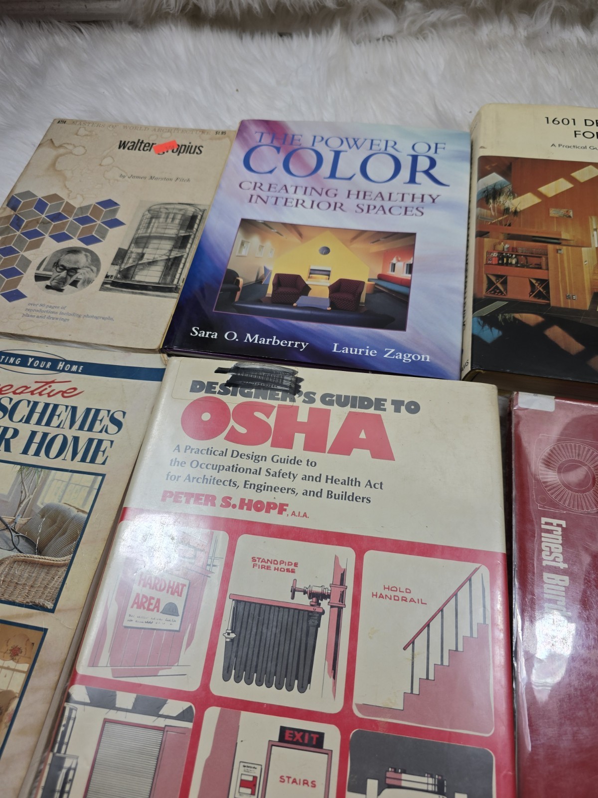 6 Vintage Art Design Home Architecture Modern Living Books How To Bundle Lot B8