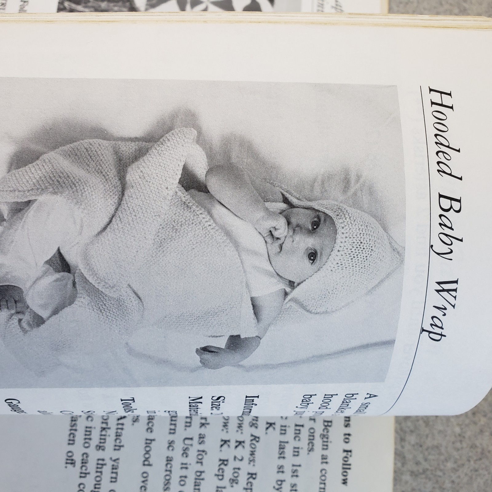 Latge Print Needlecraft Book Mildred Graves Ryan 51 Projects Knit Crochet Needle
