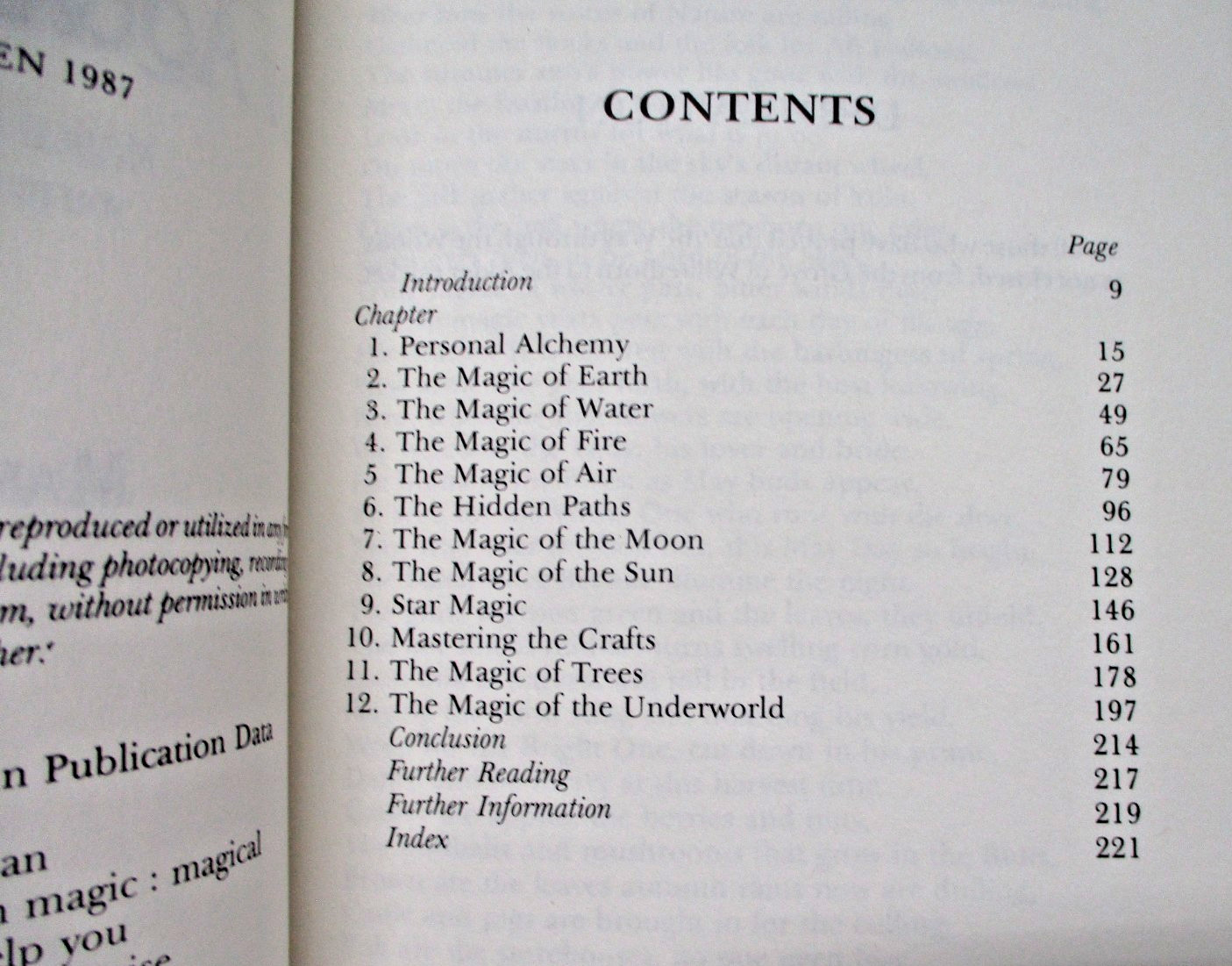 The Gentle Arts of Aquarian Magic, Experiments In, Magic For Age lot by Green