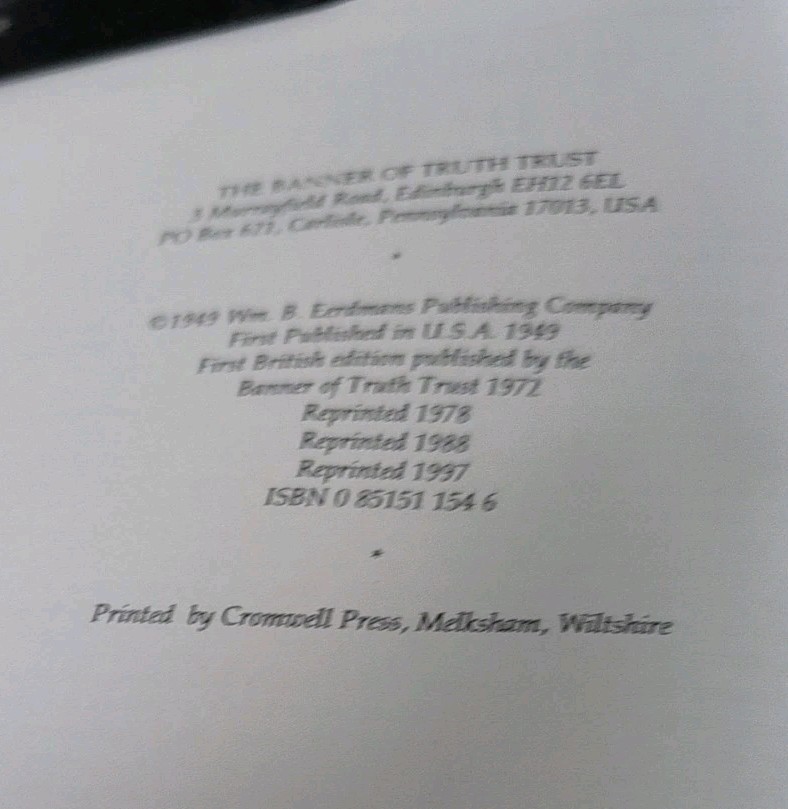 Daniel (Geneva S.), Young, Edward J., The Banner of Truth Trust,