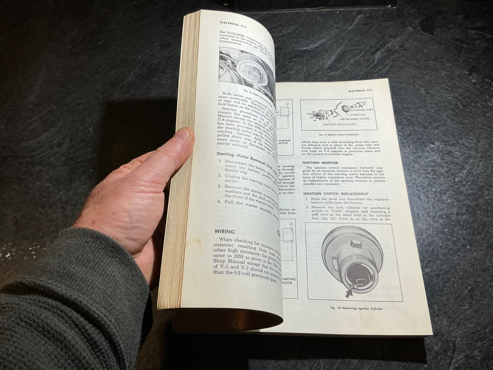 1959 Pontiac 7000 Series Maintenance Manual Parisienne Laurentian Strato-Chief