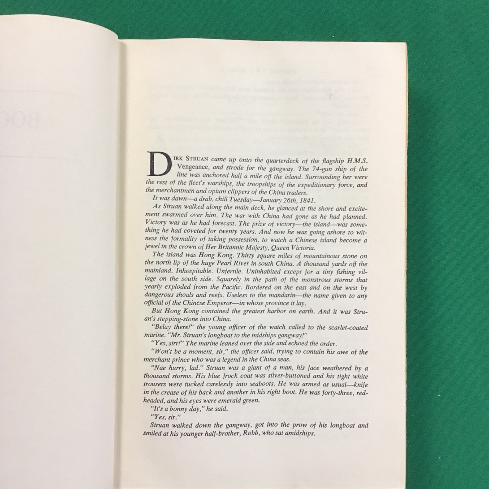 TaiPan James Clavell 1966 Hardcover No Dust Jacket 1st Edition Atheneum Shogun
