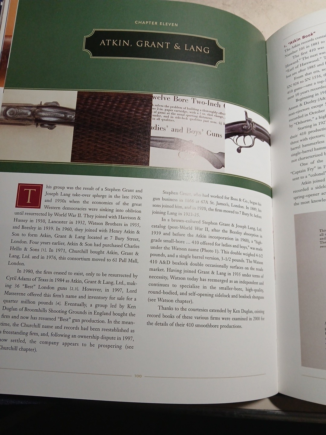 American & British 410 Shotguns Ronald S. Gabriel Gun History Book Hard Cover