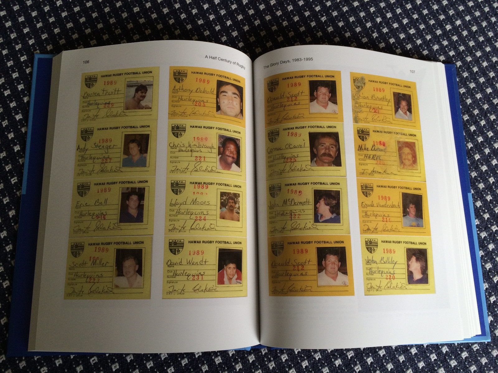 HALF CENTURY OF RUGBY Hawaii Harlequins RFC 1964-2014 50th Anniversary Book