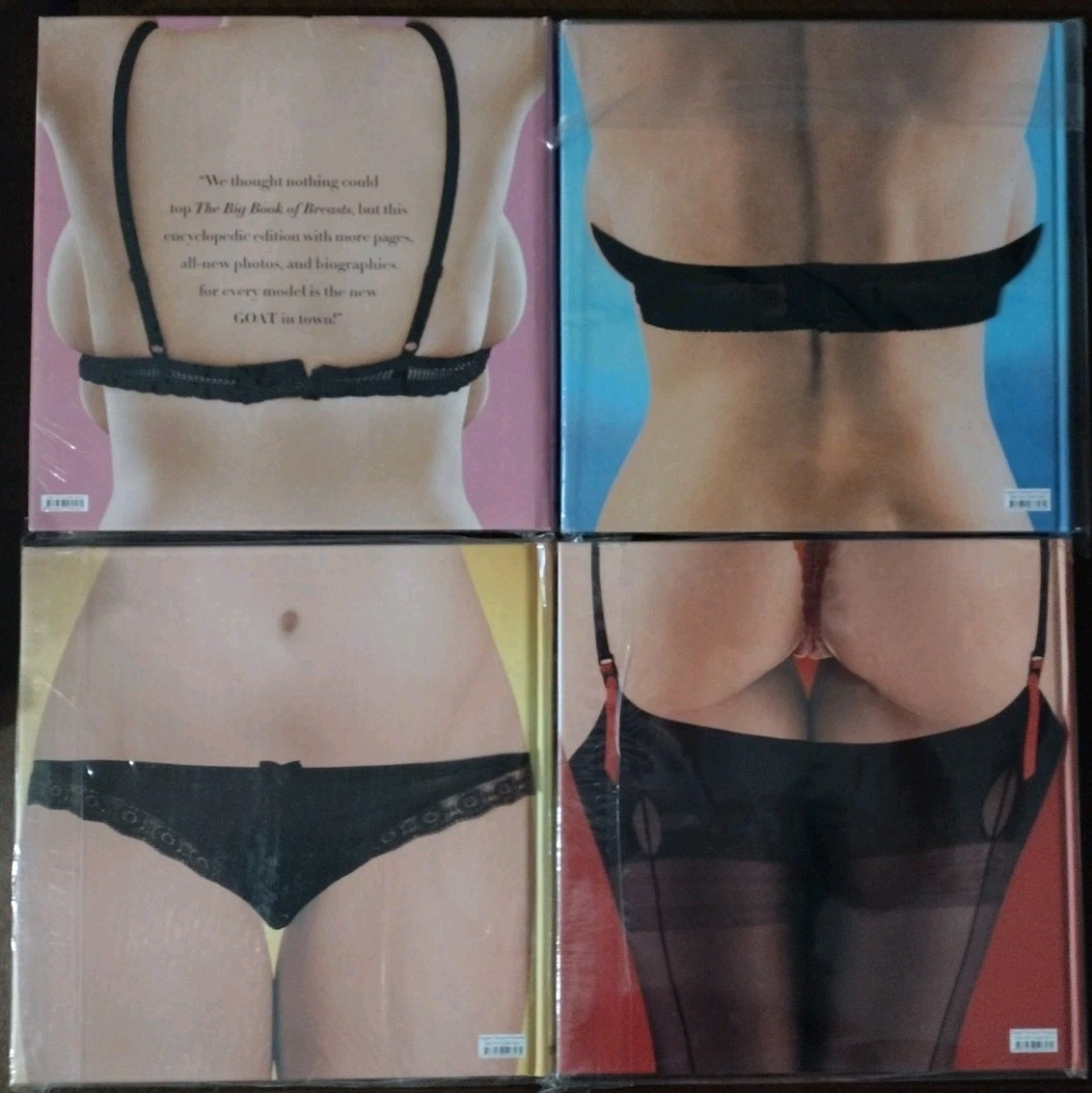 Big Book Set Breasts, Bigger Breasts, Butt & Legs Taschen Dian Hanson New Sealed