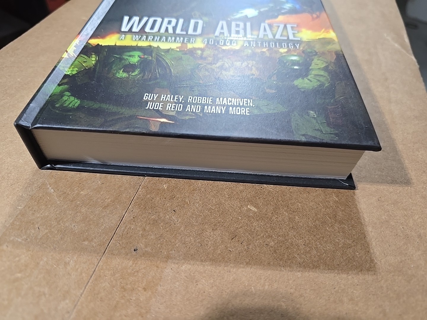 World Ablaze: A Warhammer 40,000 Anthology – New, Hardcover, Black Library
