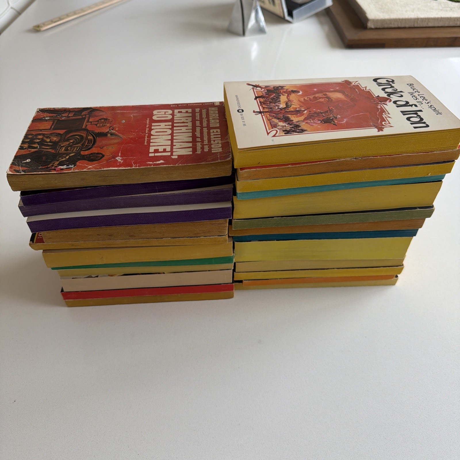 [LOT of 27] Vintage Paperbacks Great Authors & Titles Various Mixed Genres Clean