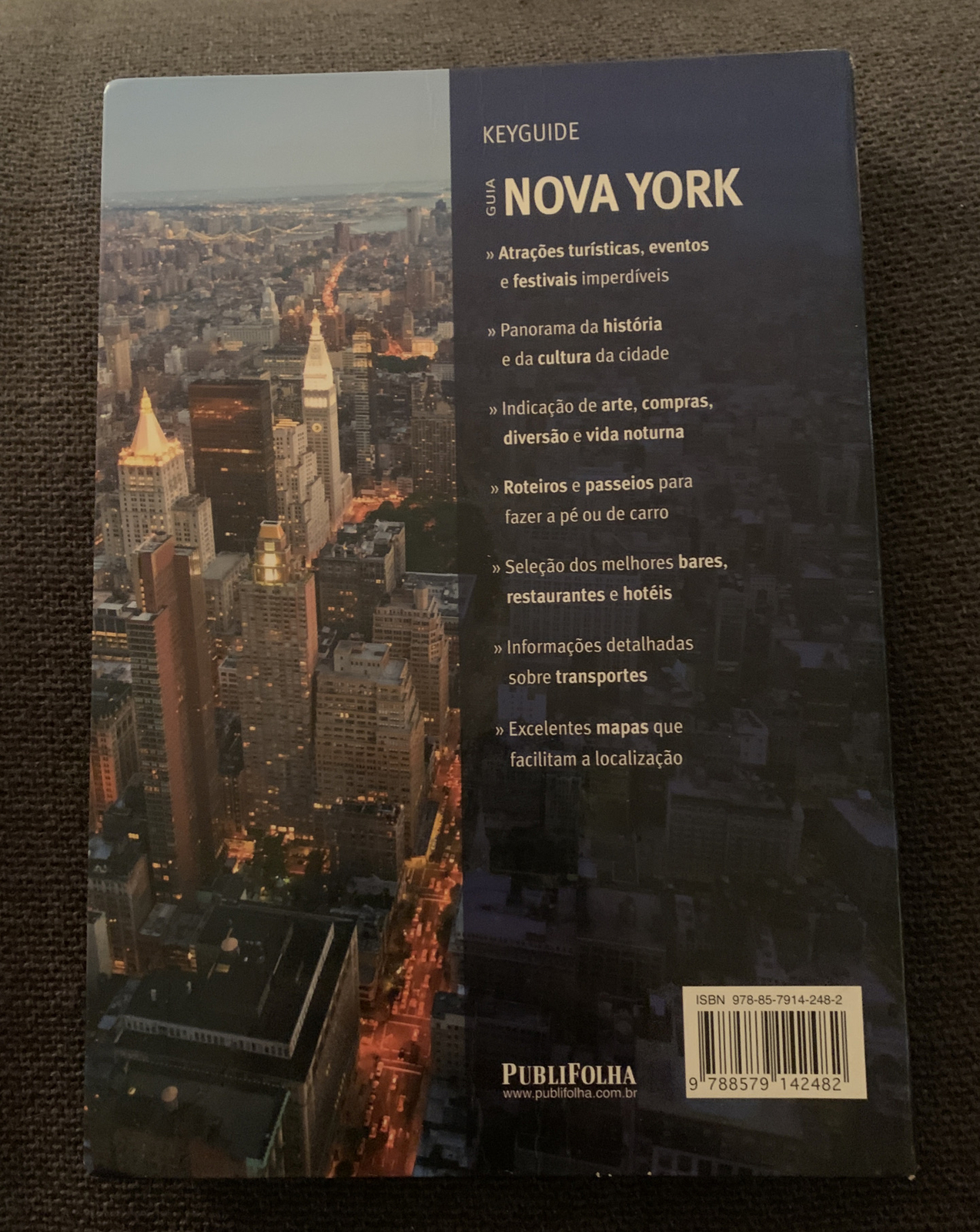 Keyguide Guia Nova York 2009 Travel Guide Brazil Portuguese Language 340 Pages