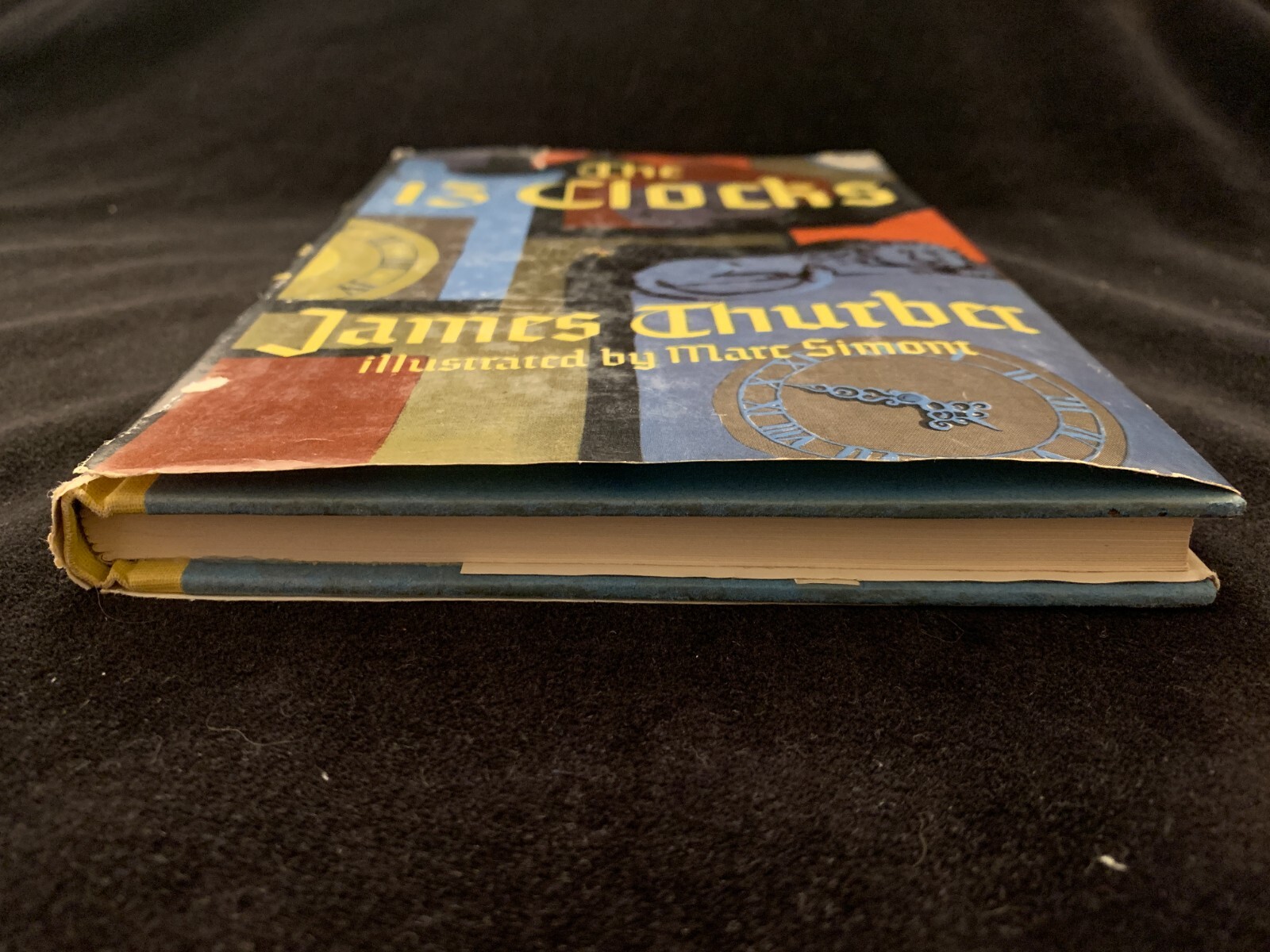 1st edition, 10th printing! The 13 Clocks by James Thurber 1950 HCDJ Very good