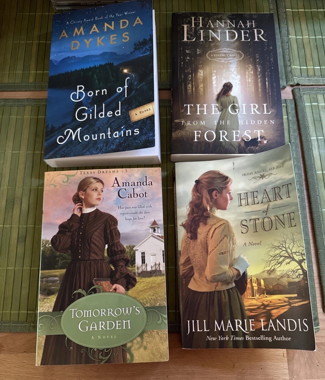 4 Different Authors Historical Regency Romantic Paperback Books 1800s