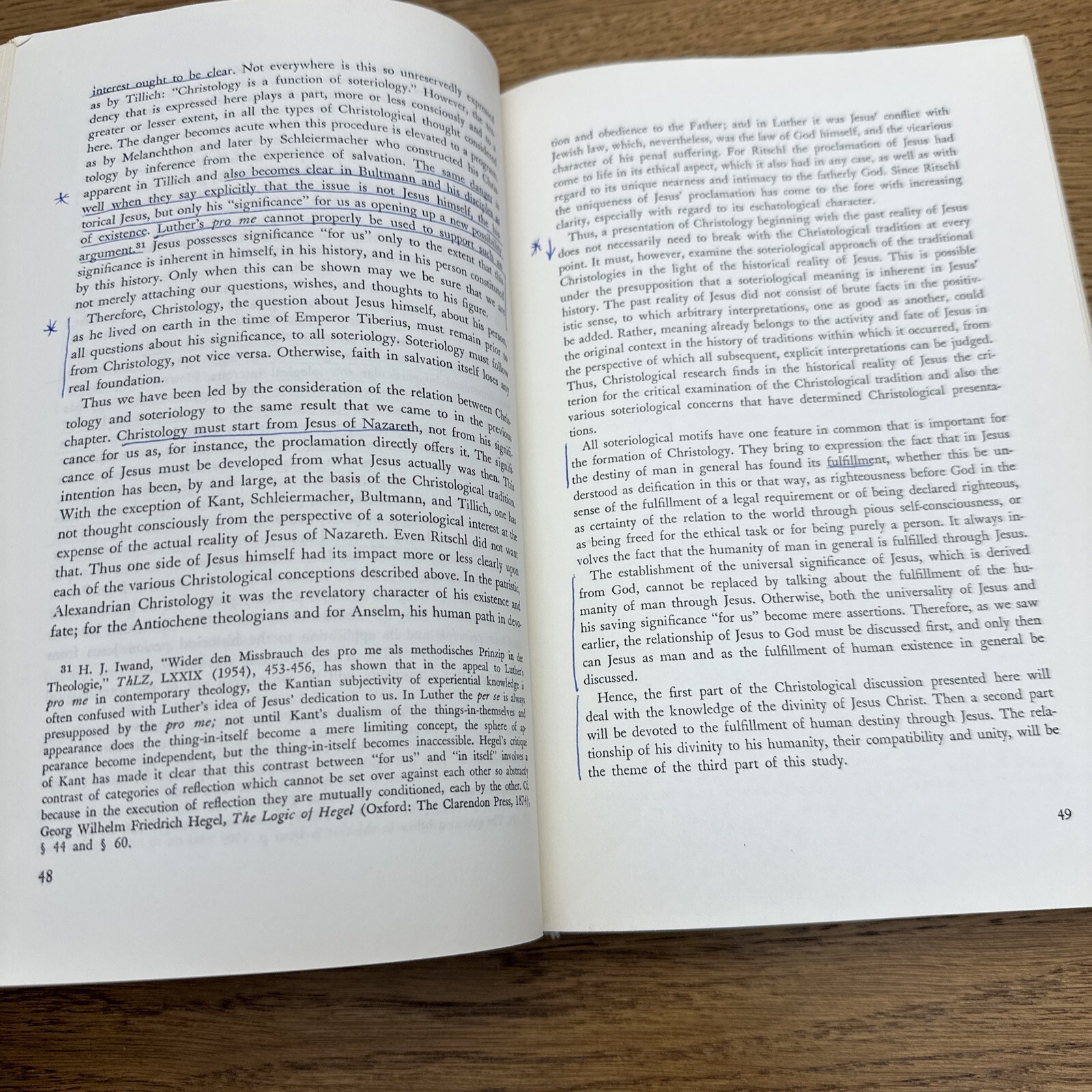 JESUS GOD AND MAN By Wolfhart Pannenberg Hardcover 1968 The Westminster Press DJ
