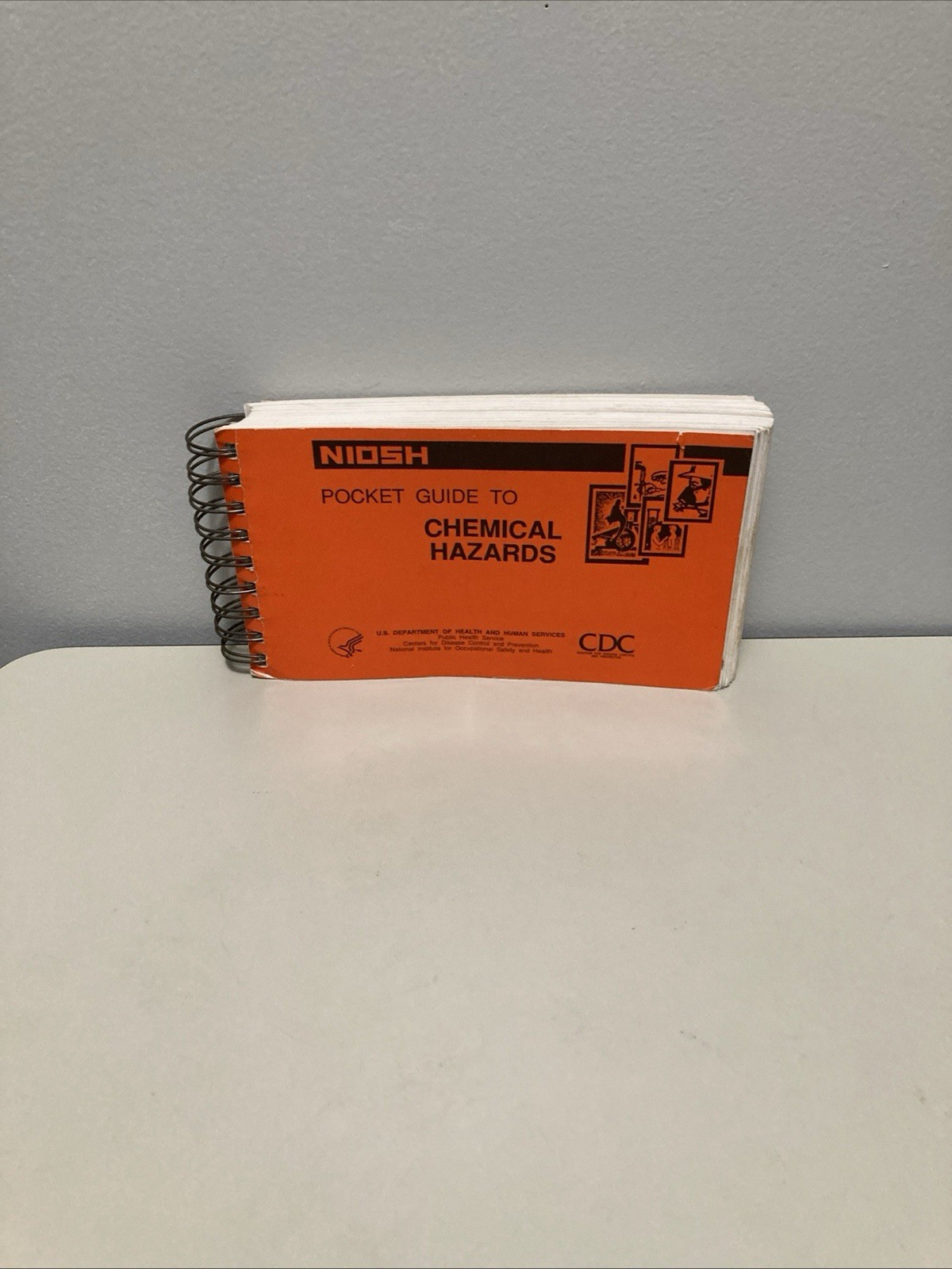 NIOSH Pocket Guide to Chemical Hazards CDC Spiral Bound Book Occupational Safety