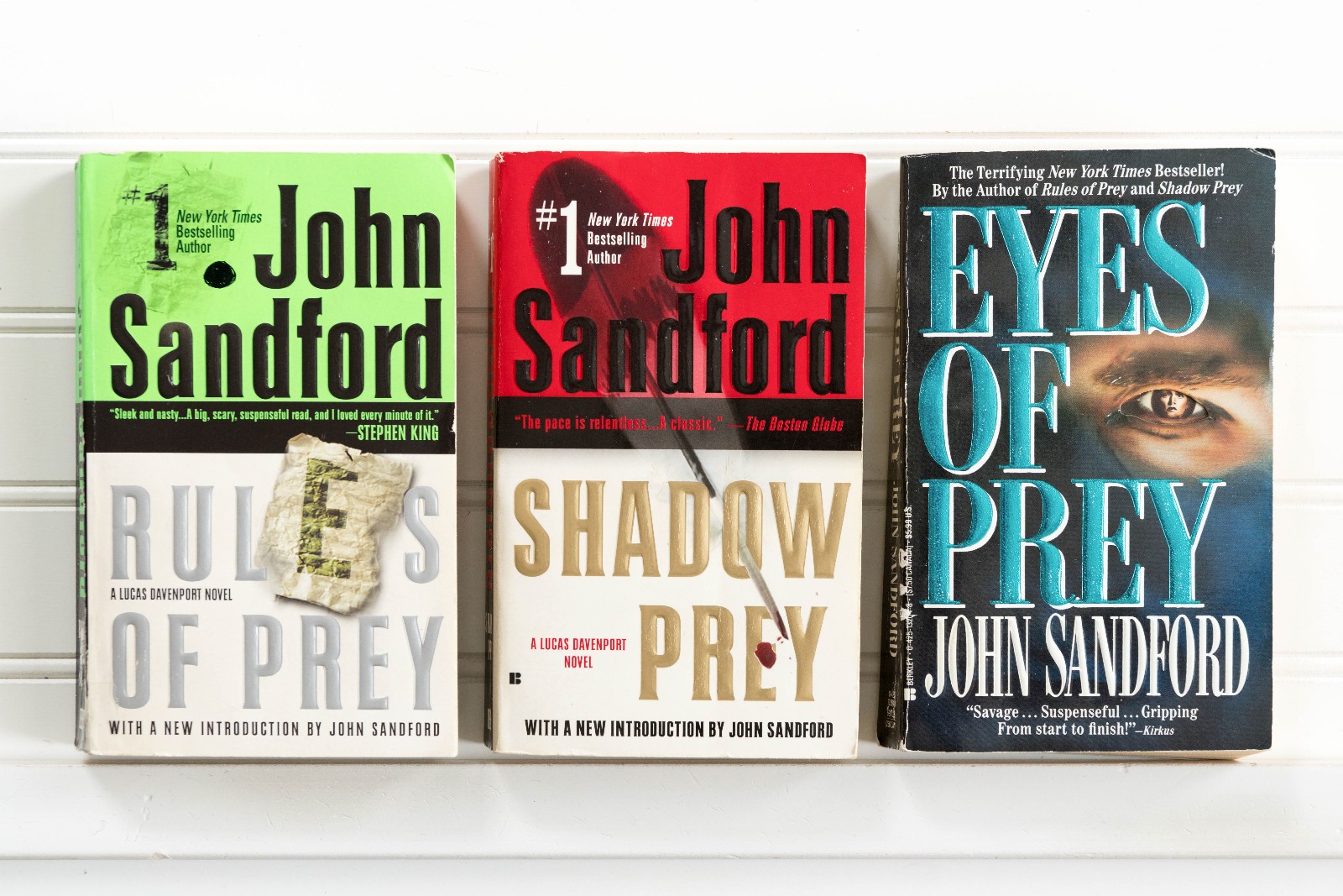 John Sandford PREY Complete Series Lot of 35 (#1-35) Set Paperback PB Books