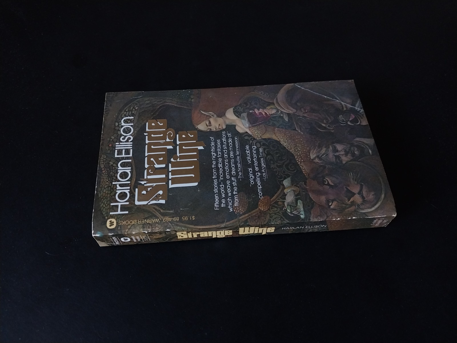 Harlan Ellison – Strange Wine – Warner Books First Printing 1979