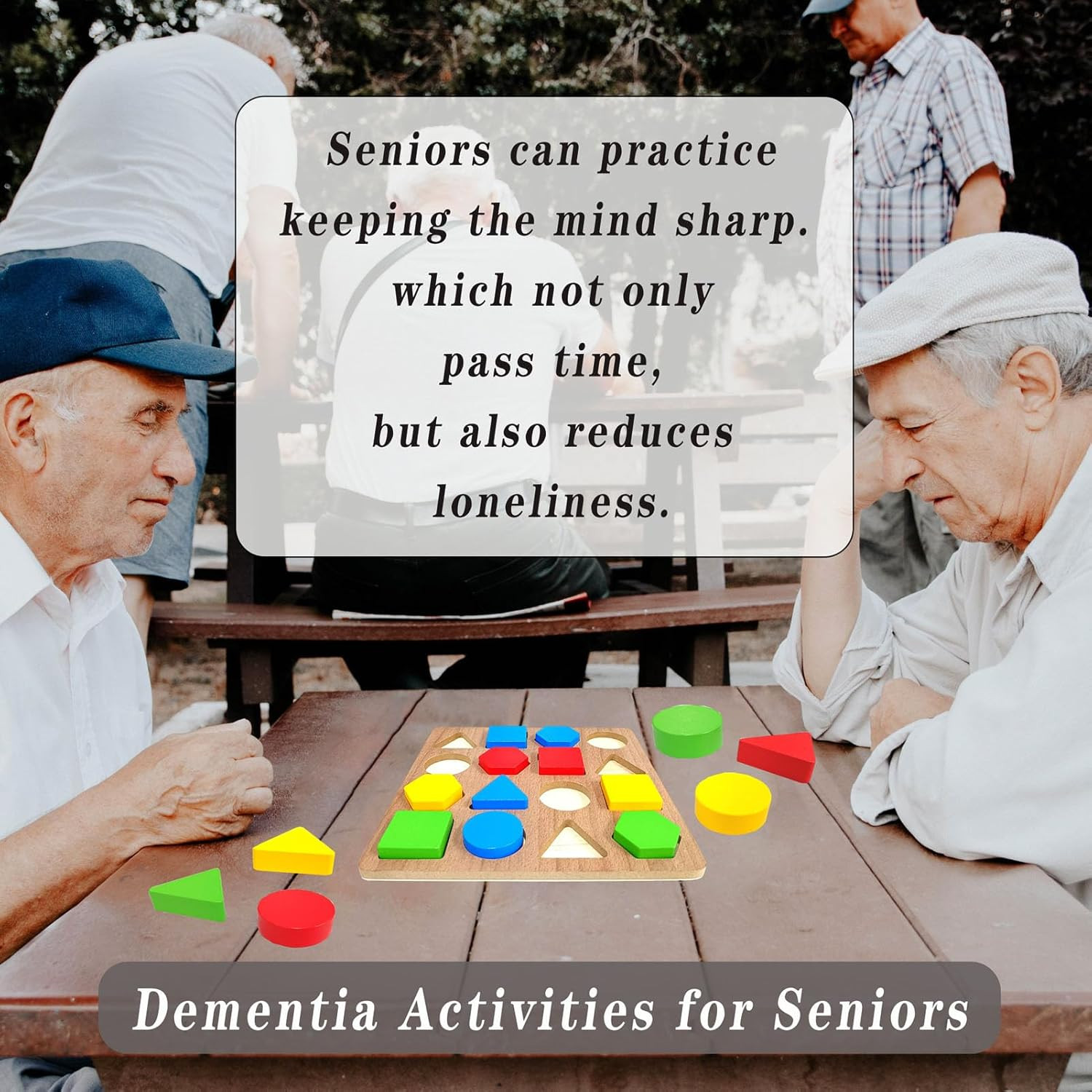 Puzzles Gifts for Dementia,Alzheimers Activities & Memory Games for Seniors