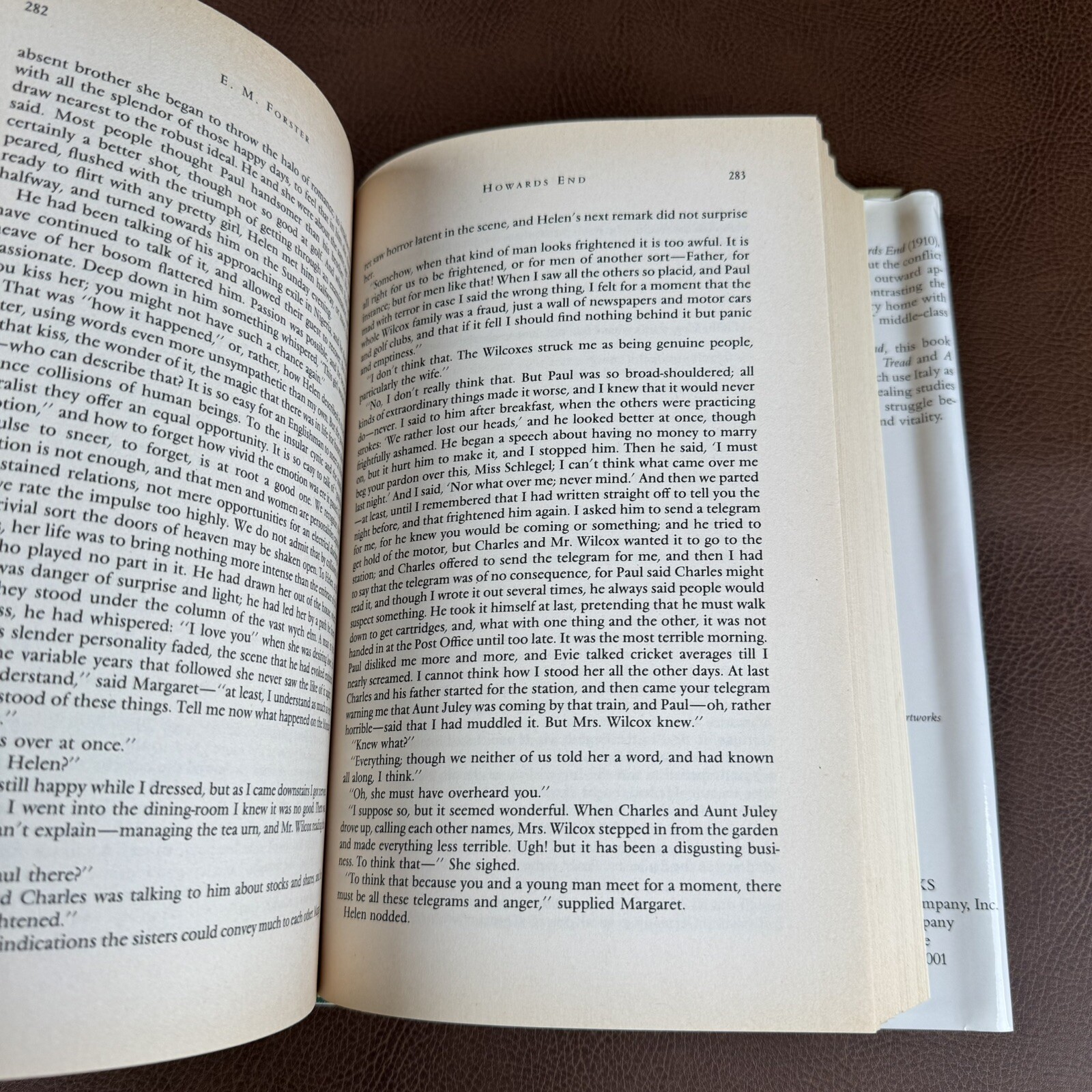 E. M. Foster Three Complete Novels : Howards End ; A Room With a View ; Where ..