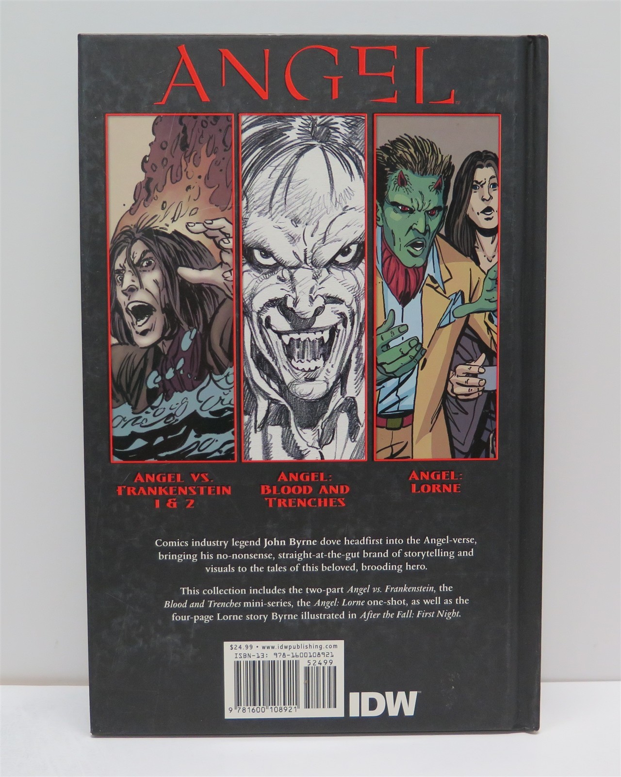 John Byrne “Angel, The John Byrne Collection” 1st edition HC 2011 US
