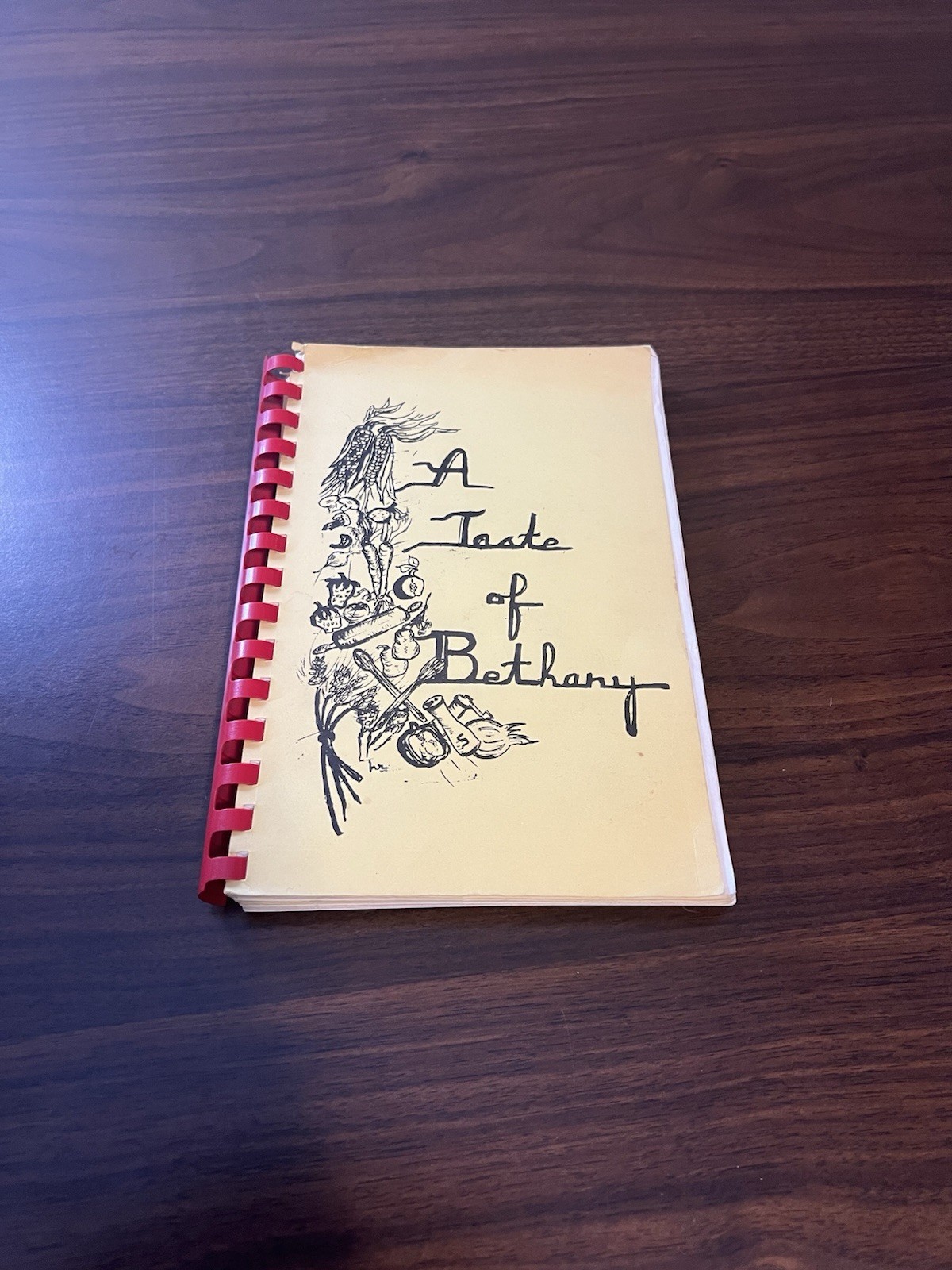 A Taste Of Bethany Lutheran Church Cookbook Vacaville California Vtg