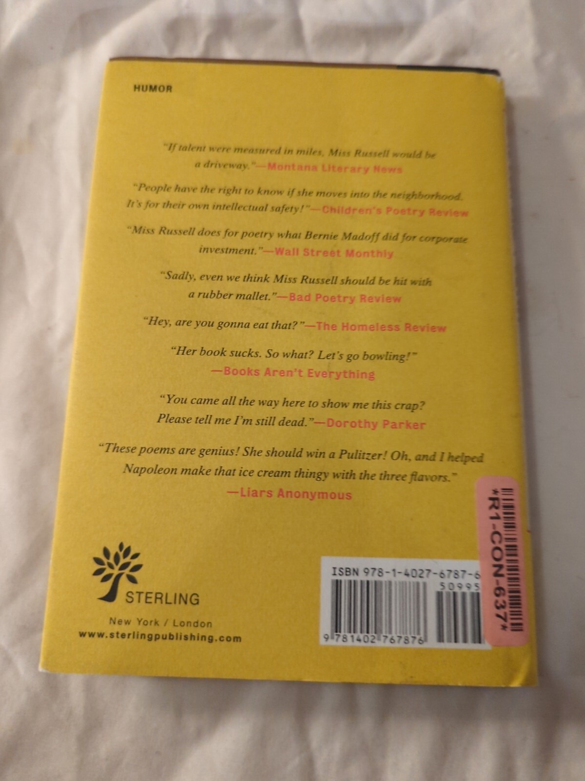 B Is for Bad Poetry by Russell, Pamela August