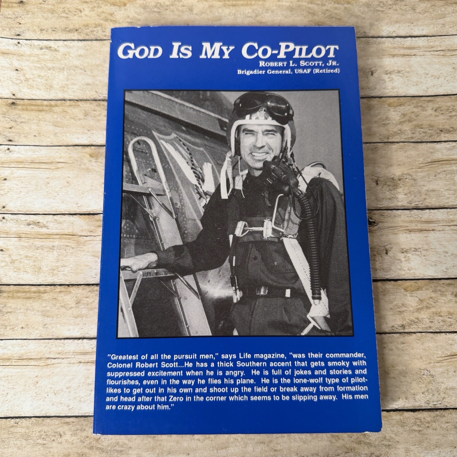 SIGNED God Is My Co-Pilot Robert L. Scott Air Force Aviation USAF World War II