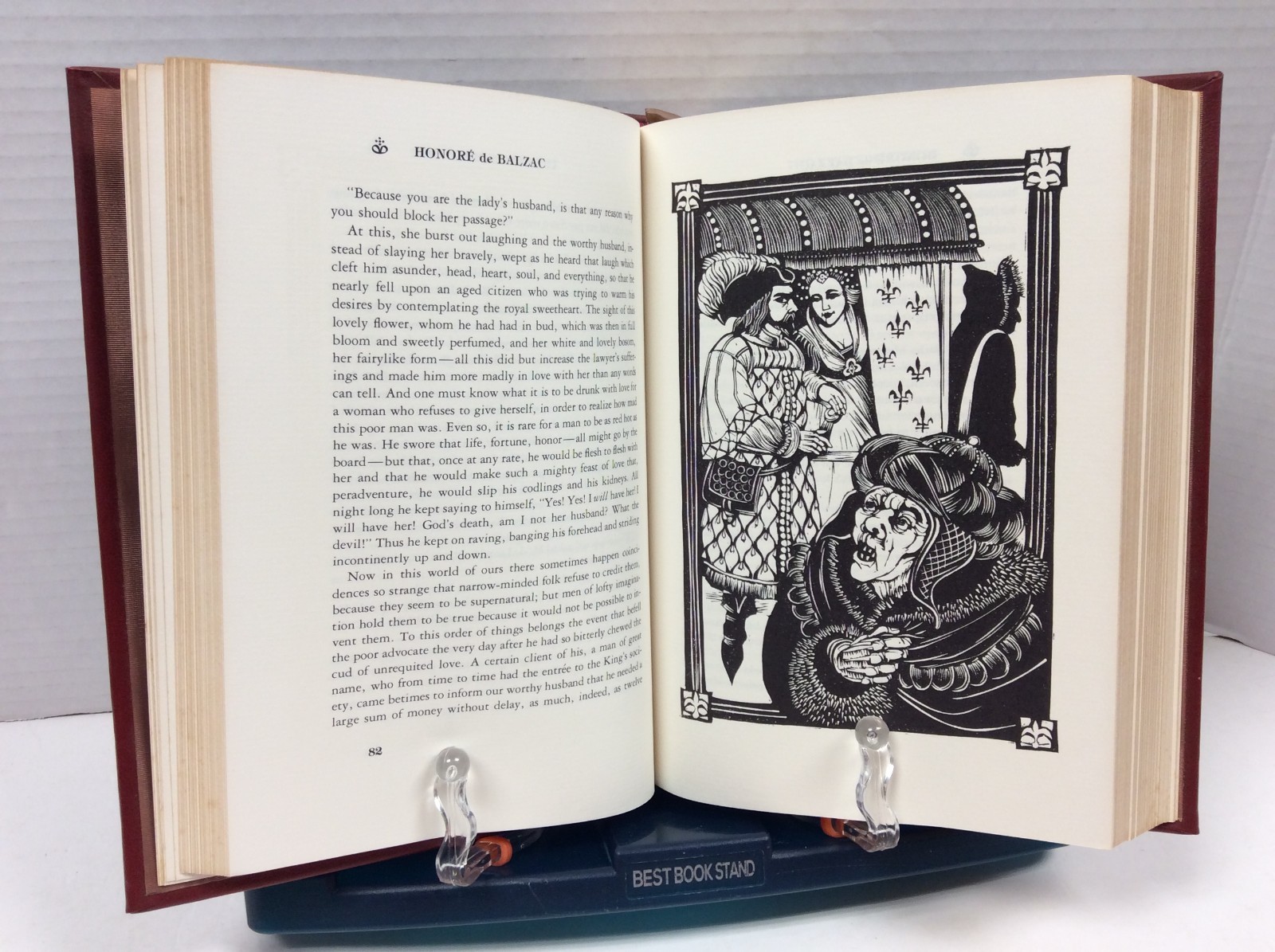 HONORE’ de BALZAC DROLL STORIES HC Leather Limited Edition Franklin Library 1978