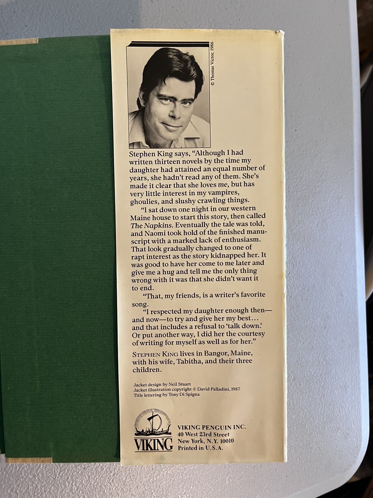 The Eyes of the Dragon by Stephen King (1987, Hardcover)