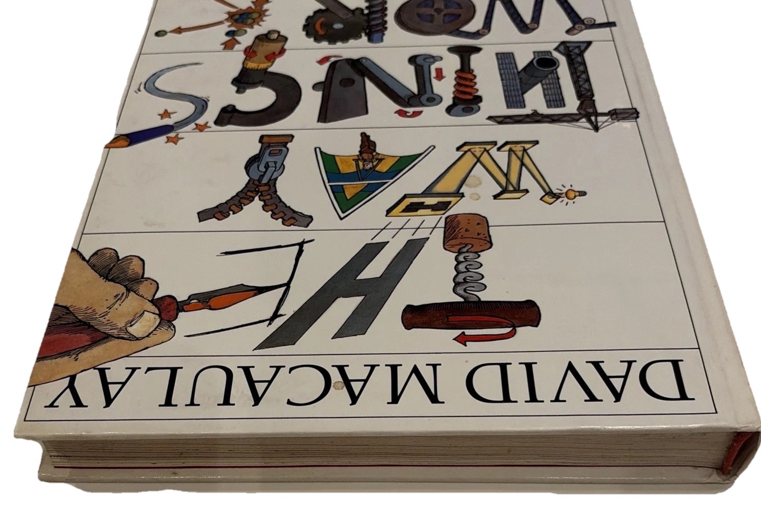 Signed David Macaulay The Way Things Work 1988 Hardcover Dust Jacket Houghton