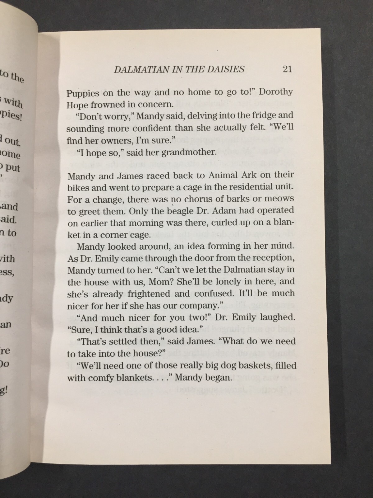 Dalmatian in the Daisies by Ben M. Baglio Scholastic Paperback