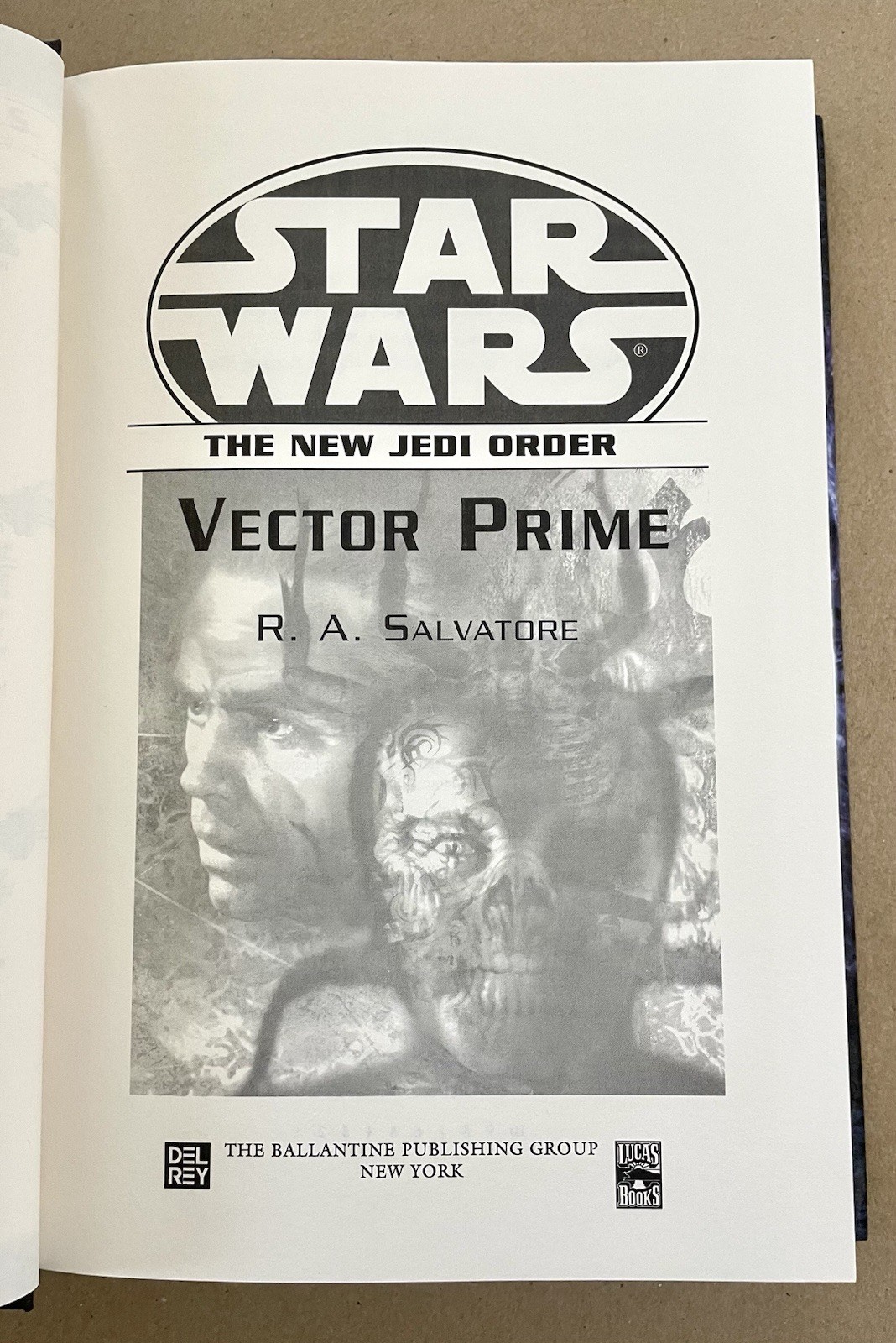 STAR WARS: The New Rebellion & The New Jedi Order: Vector Prime, 1ST PRTS, VG+