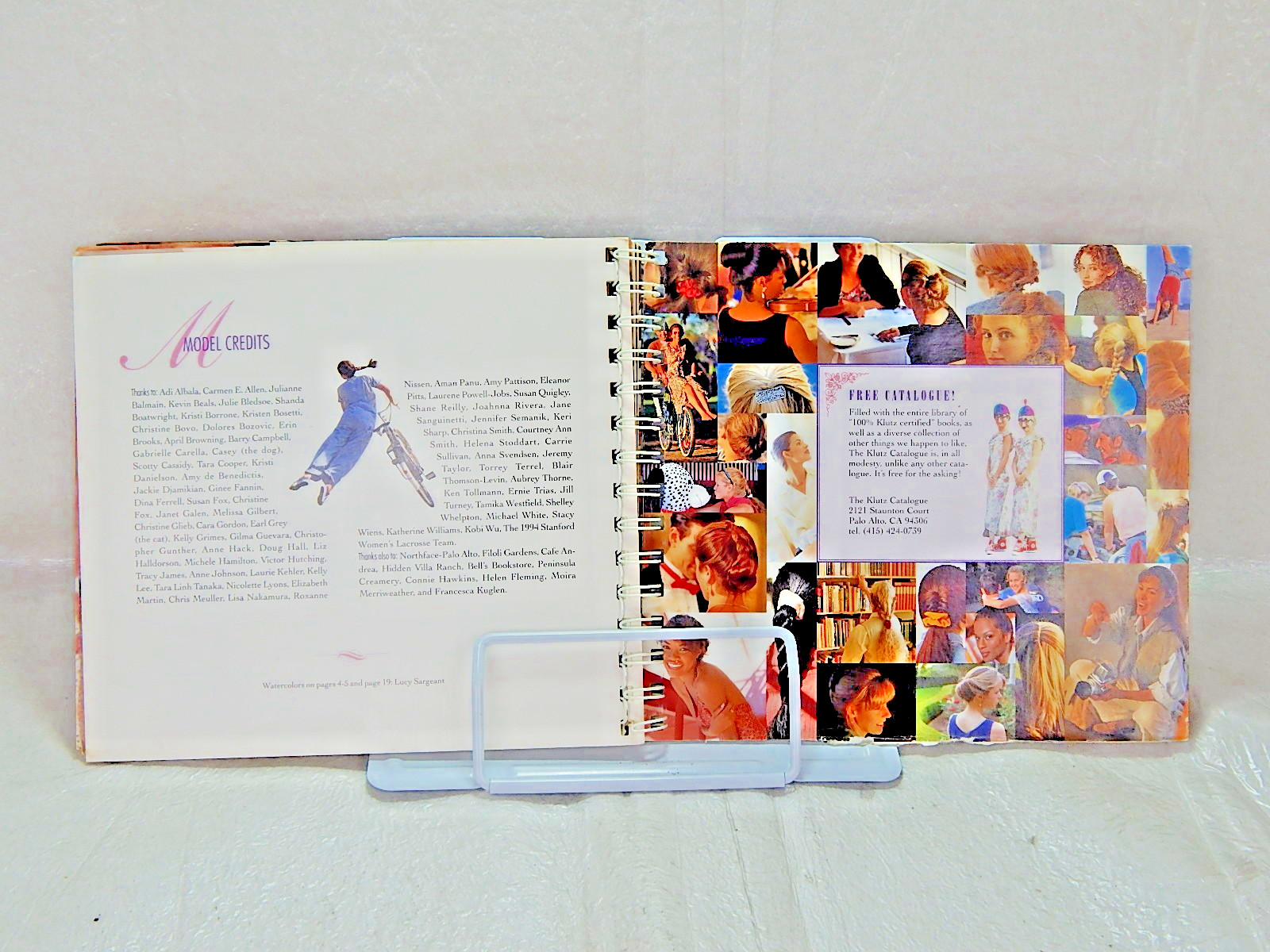 Hair-A Book of Braiding and Styles by Anne Akers Johnson Klutz Vtg