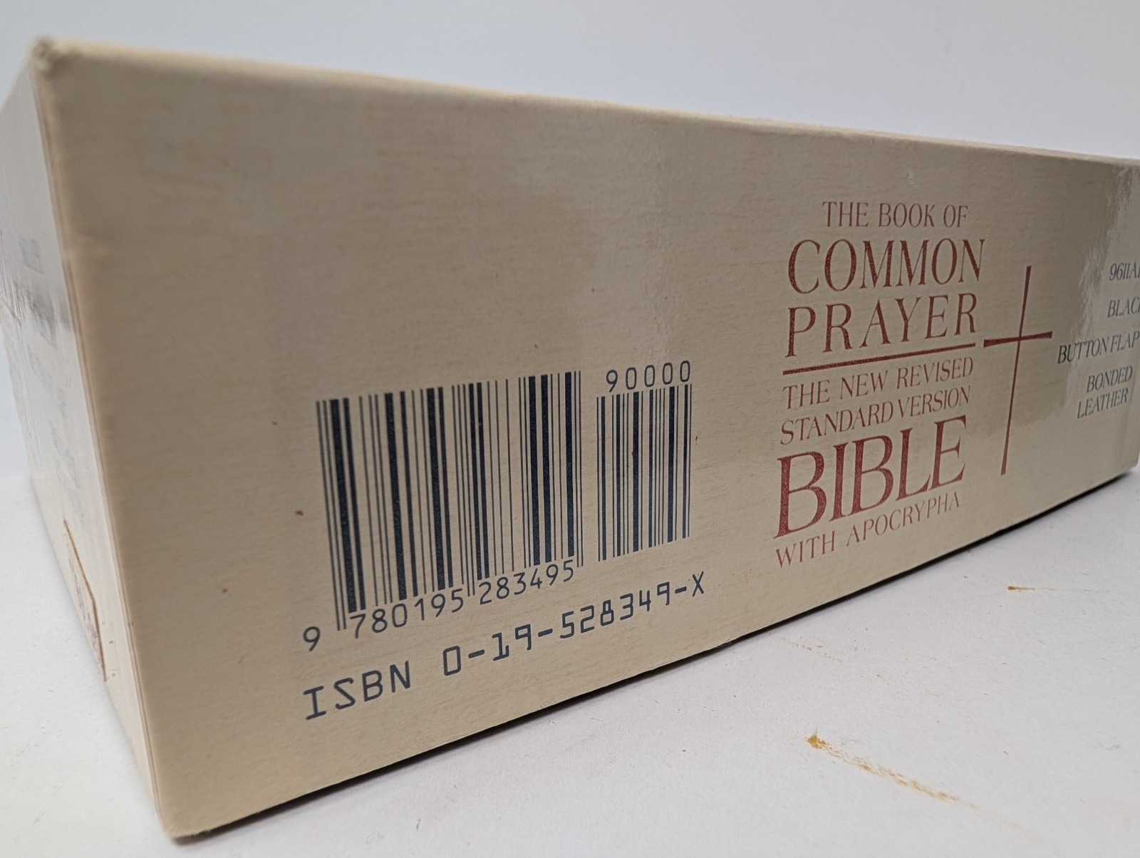 Oxford Book of Common Prayer Bible NRSV Apocrypha 9611APB Bonded Leather 1990