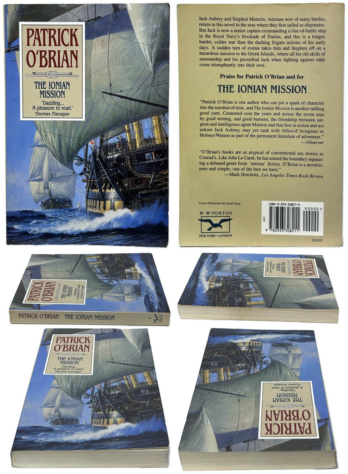 Complete Set of 20 AUBREY/MATURIN MASTER & COMMANDER by Patrick O’Brian tpb