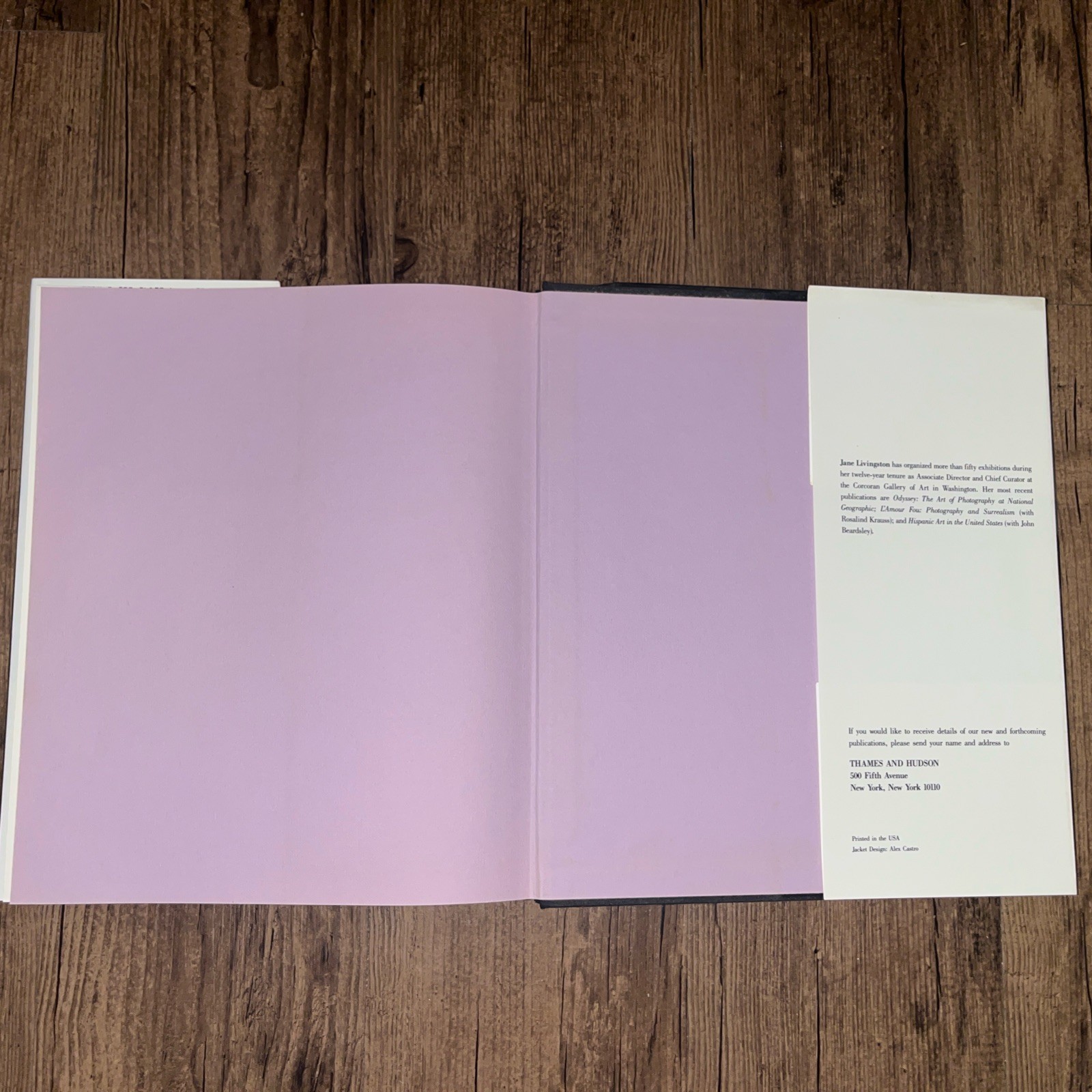 Lee Miller Photographer by Jane Livingston First Edition 1989