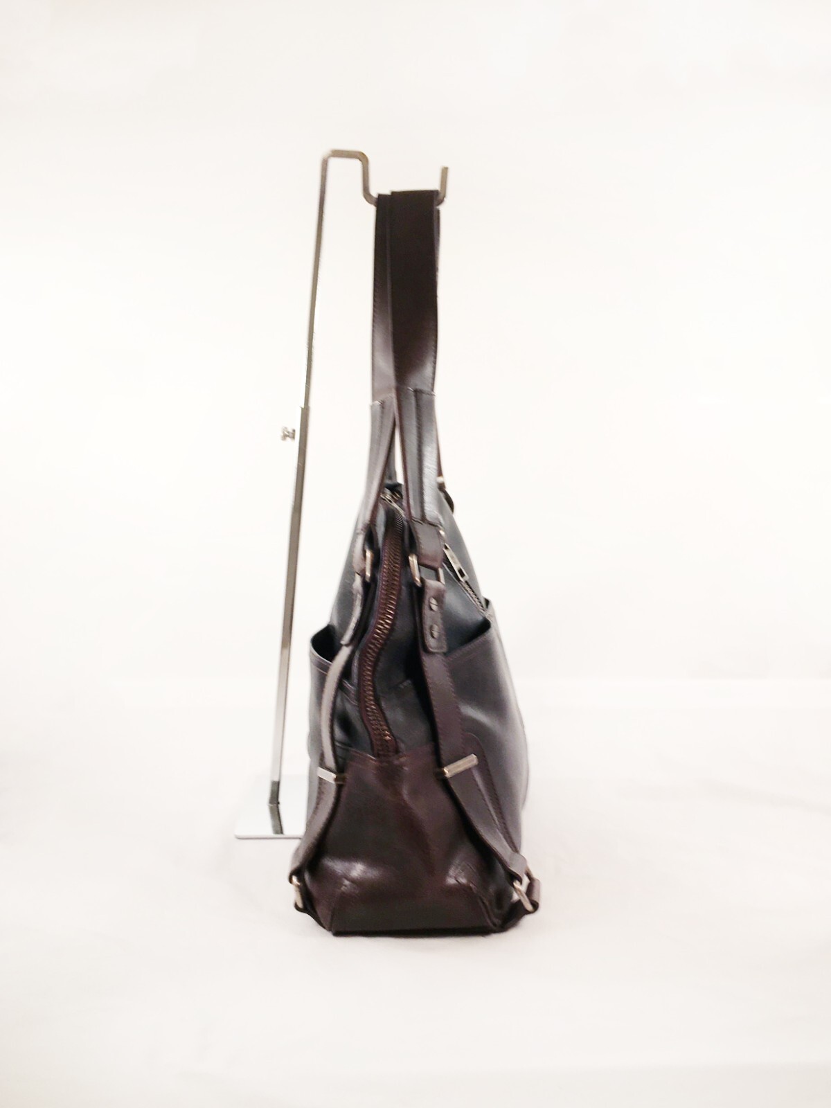 Matt & Nat Bowler/Doctor/Satchel Shoulder Bag, Brown/Raisin Vegan Leather, NWOT