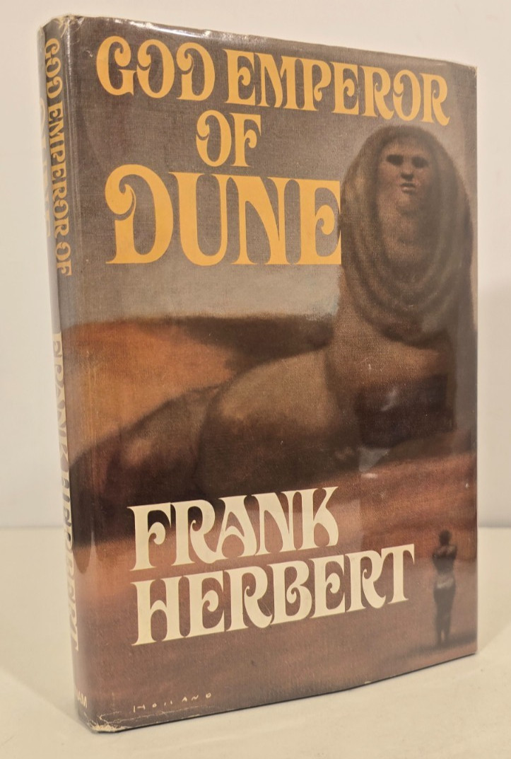 Dune Series, Books 1-4 by Frank Herbert, Hardcover Book Club Editions