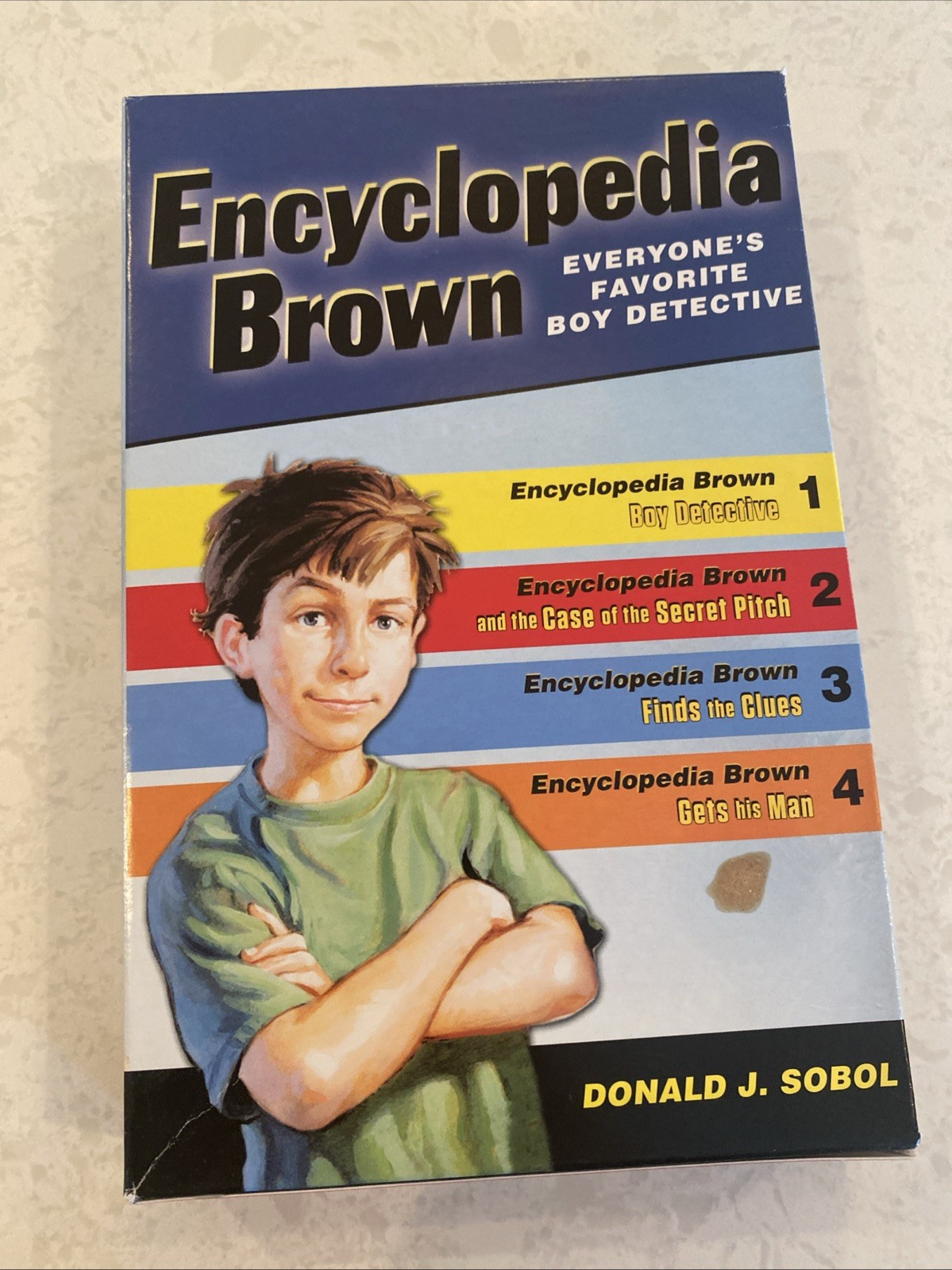 Encyclopedia Brown Box Set 4 Books 2007, Box or Slipcased / Digest Paperback)