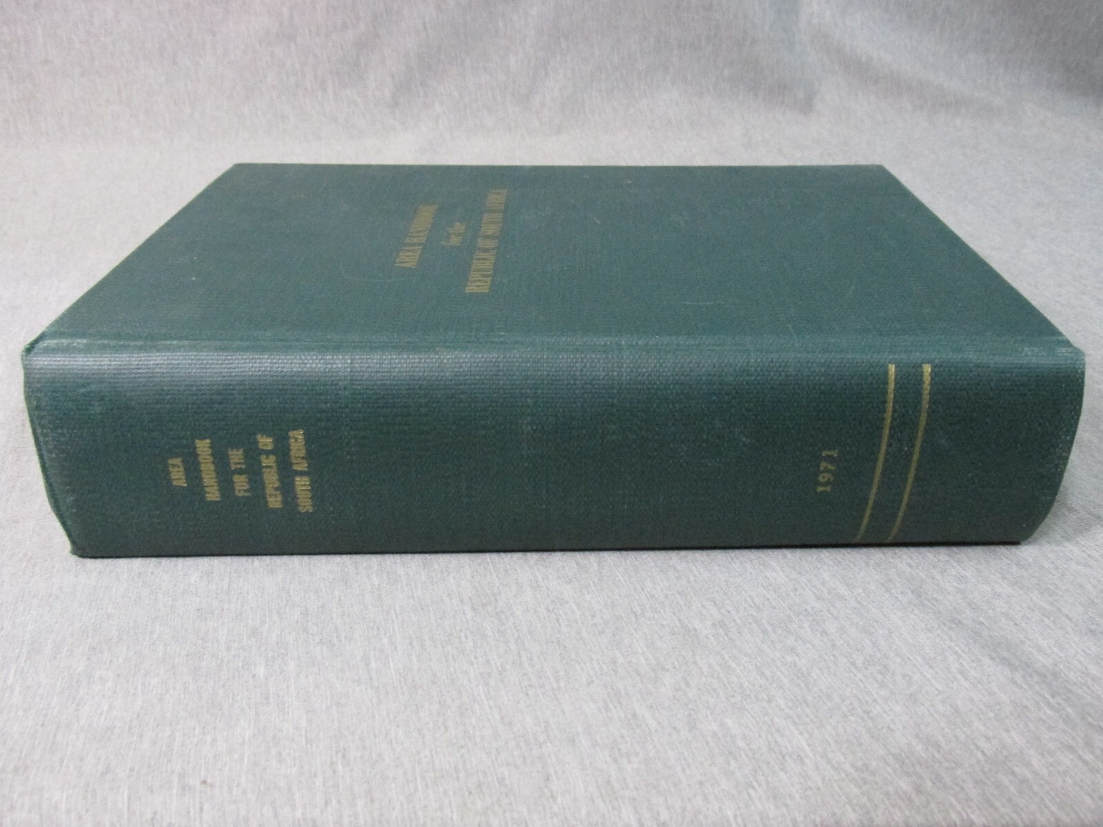 AREA HANDBOOK FOR REPUBLIC OF SOUTH AFRICA 1971 DA PAM 550-93 Hardback