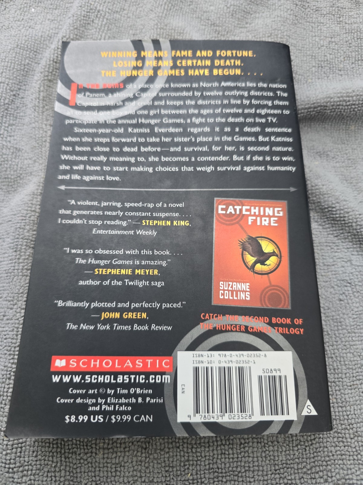 Hunger Games (Hunger Games, Book One) by Suzanne Collins (2010, Trade Paperback)