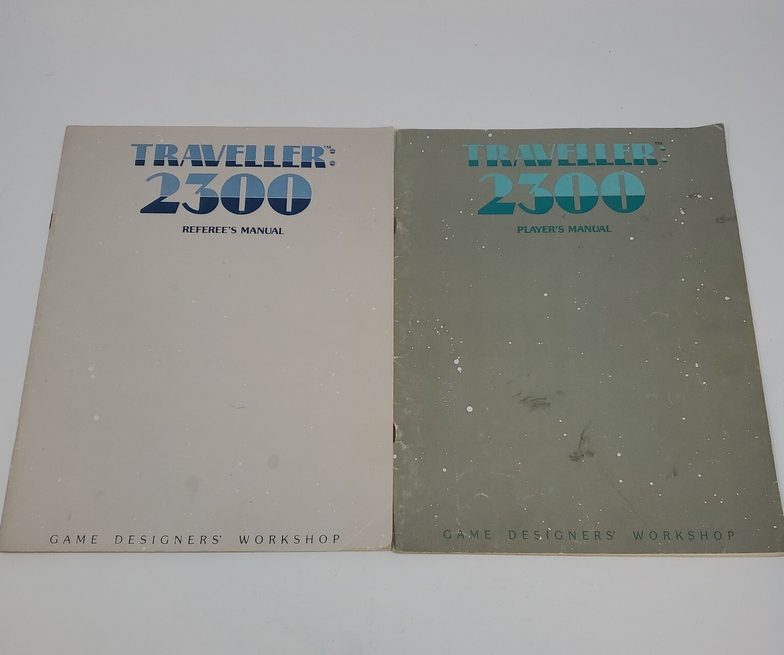 Traveler 2300 Player’s and Referee Manuals Game Designers Workshop 1987 Vintage