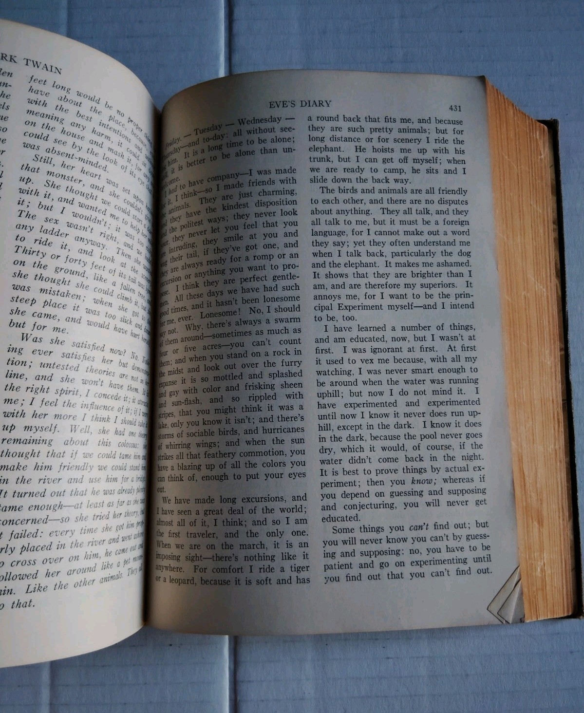 Complete Short Stories & Famous Essays Of Mark Twain Decorative Antique Book